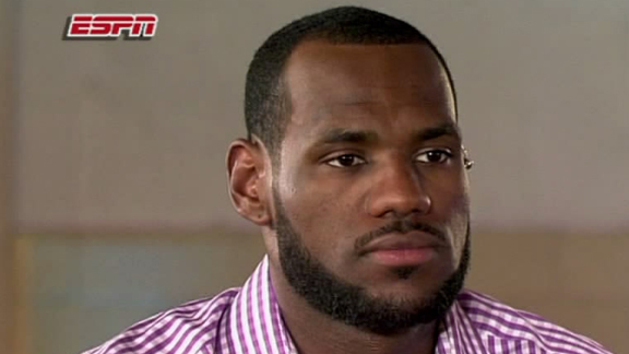 Plantilla de meme LeBron James The Decision