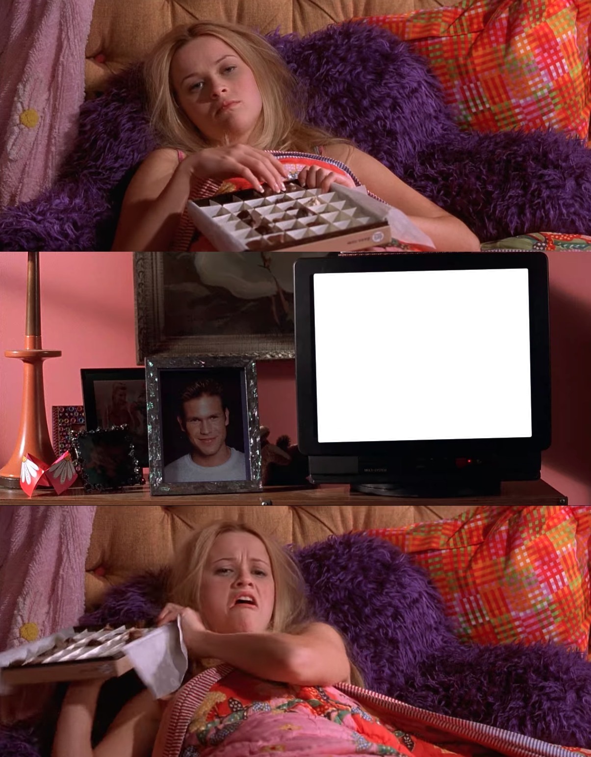 Plantilla de meme Legally Blonde Liar