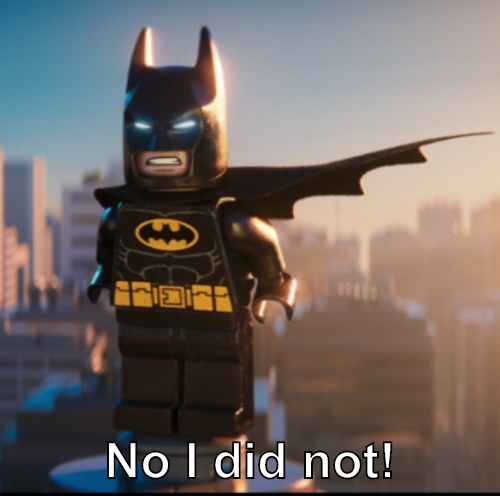 Plantilla de meme Lego Batman Meme Template
