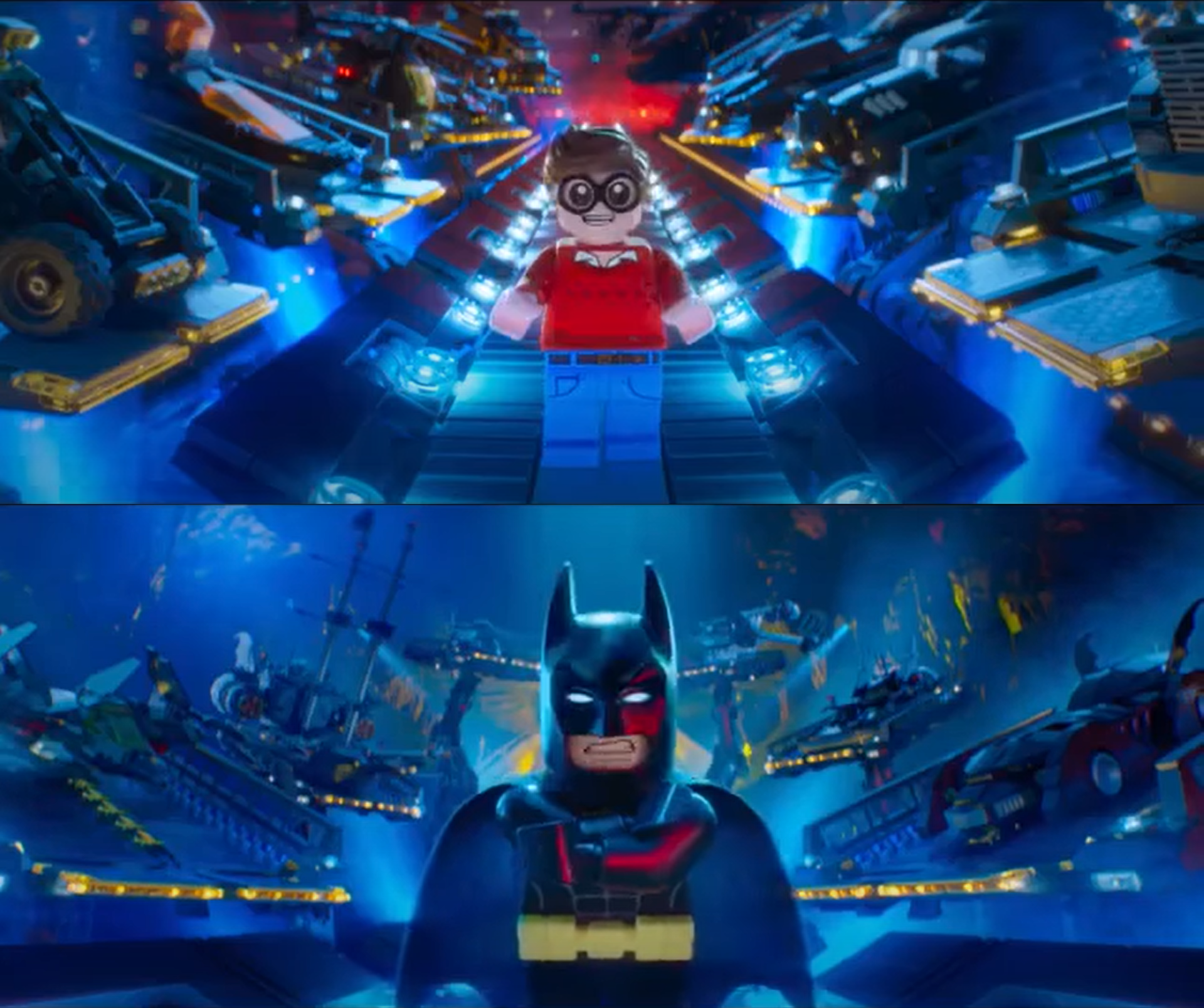 Plantilla de meme LEGO Batman's attic