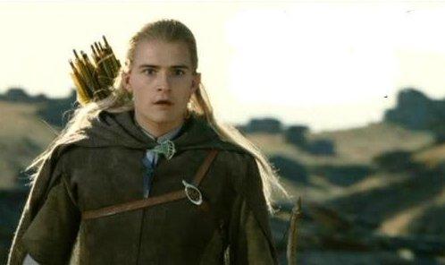 Plantilla de meme Legolas elf eyes