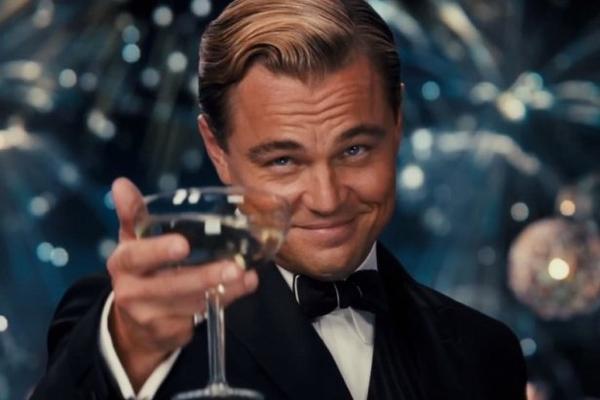 Plantilla de meme Leonardo Dicaprio Cheers