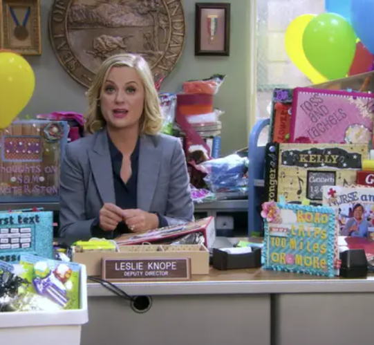 Plantilla de meme Leslie Knope Scrapbooks