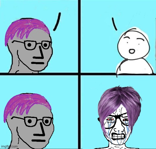 Liberal problems meme template