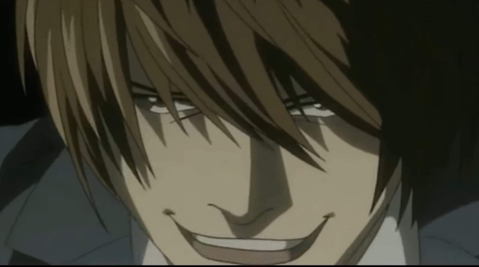 Plantilla de meme Light Yagami Laughs