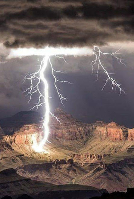Plantilla de meme Lightning Canyon