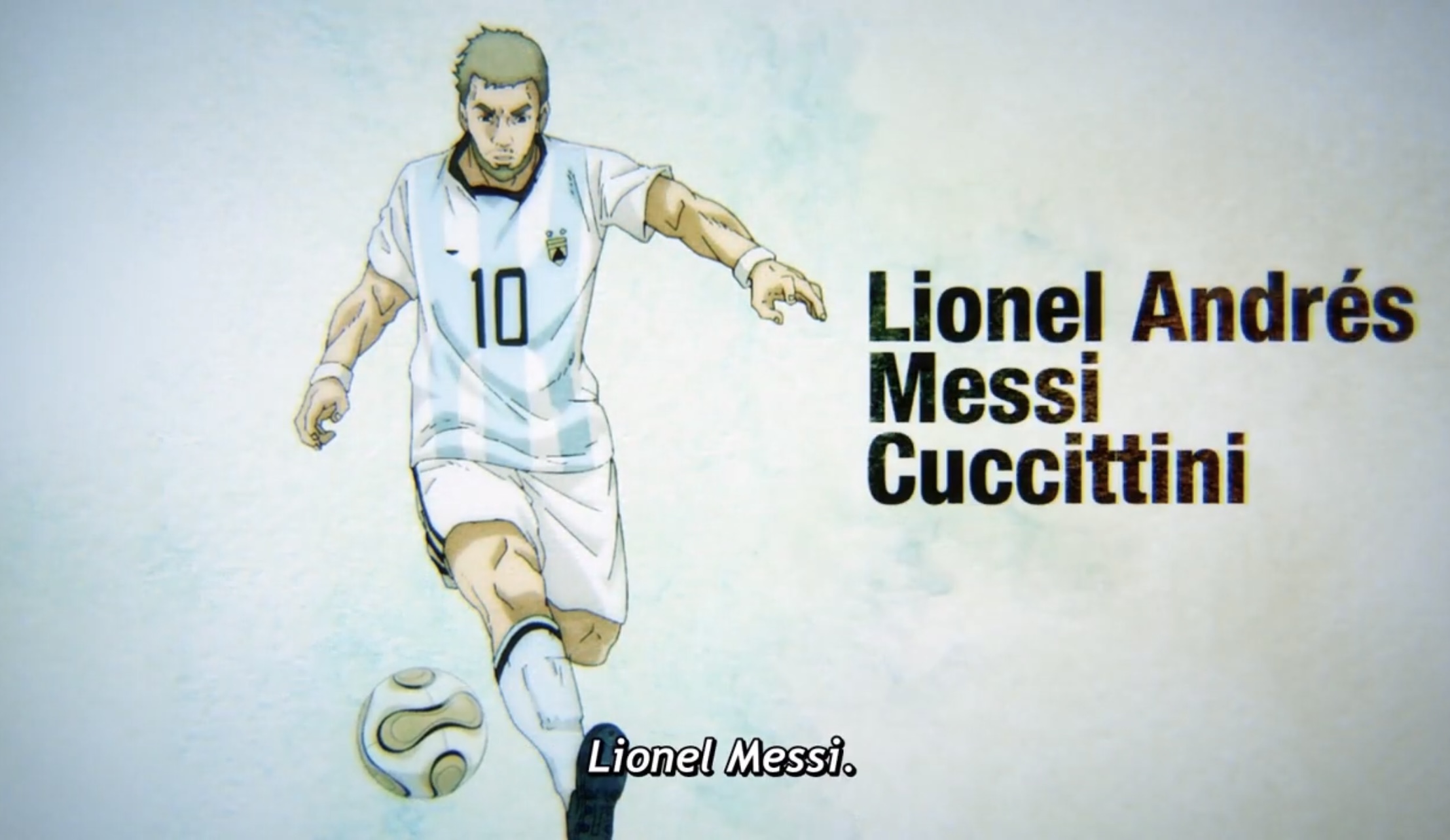 Plantilla de meme Lionel Messi Blue Lock