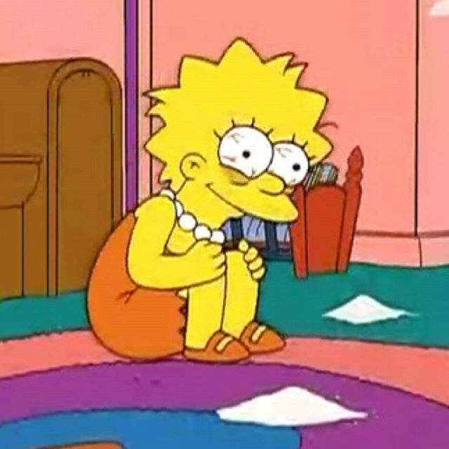 Plantilla de meme Lisa simpson