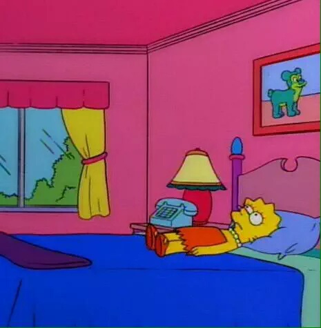 Plantilla de meme Lisa Simpson Foreveralone