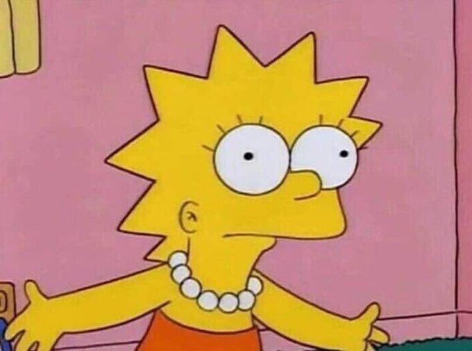Plantilla de meme Lisa Simpson Want To Fight