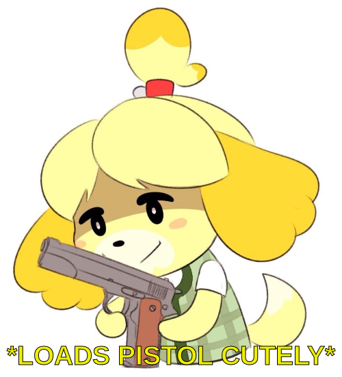 Template meme Loads Pistol Cutely