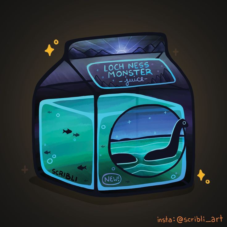 Plantilla de meme Loch Ness Monster Juice