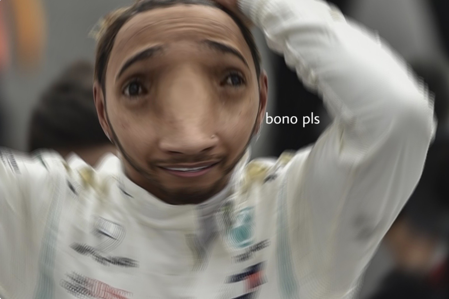 Template meme Loewis Hamilton’s ded tyres