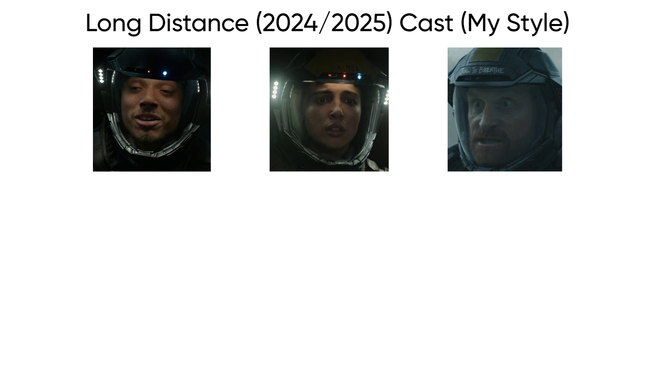 Template meme Long Distance (2024/2025) Cast (My Style)