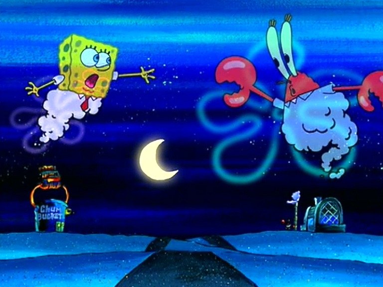 Template meme Long distance SpongeBob