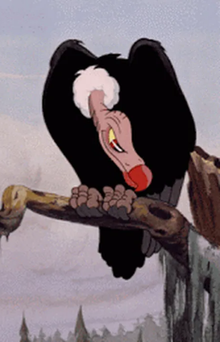 Plantilla de meme Looming Vulture