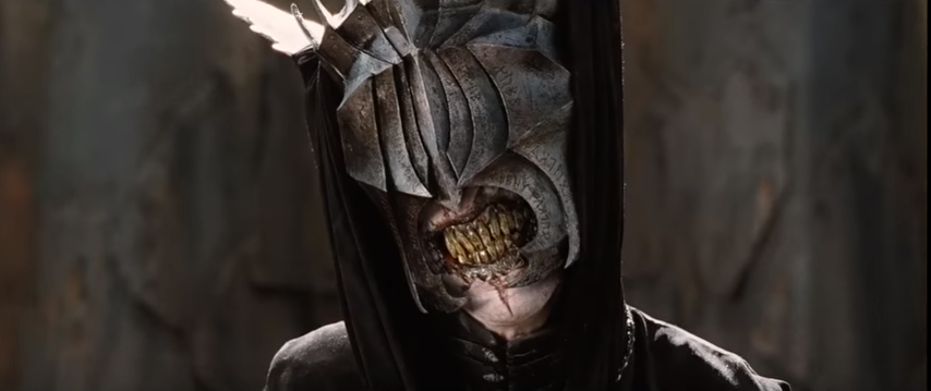 Template meme LOTR Mouth of Sauron Smile