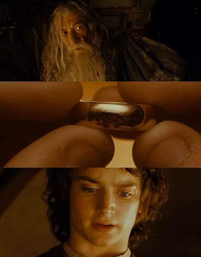 Plantilla de meme LOTR Ring