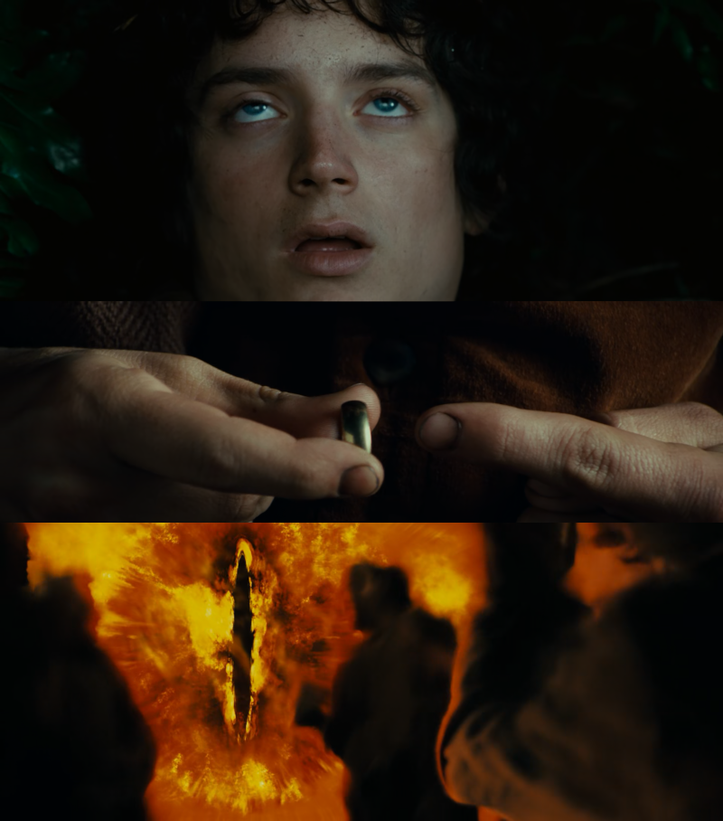 Plantilla de meme lotr ring sauron