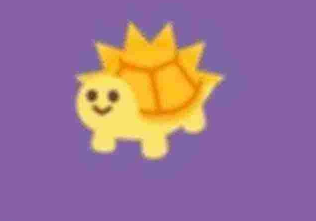 Plantilla de meme low quality turtle sun god