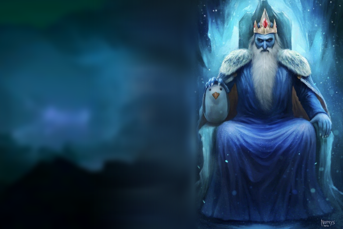 Plantilla de meme Low Tier Ice King