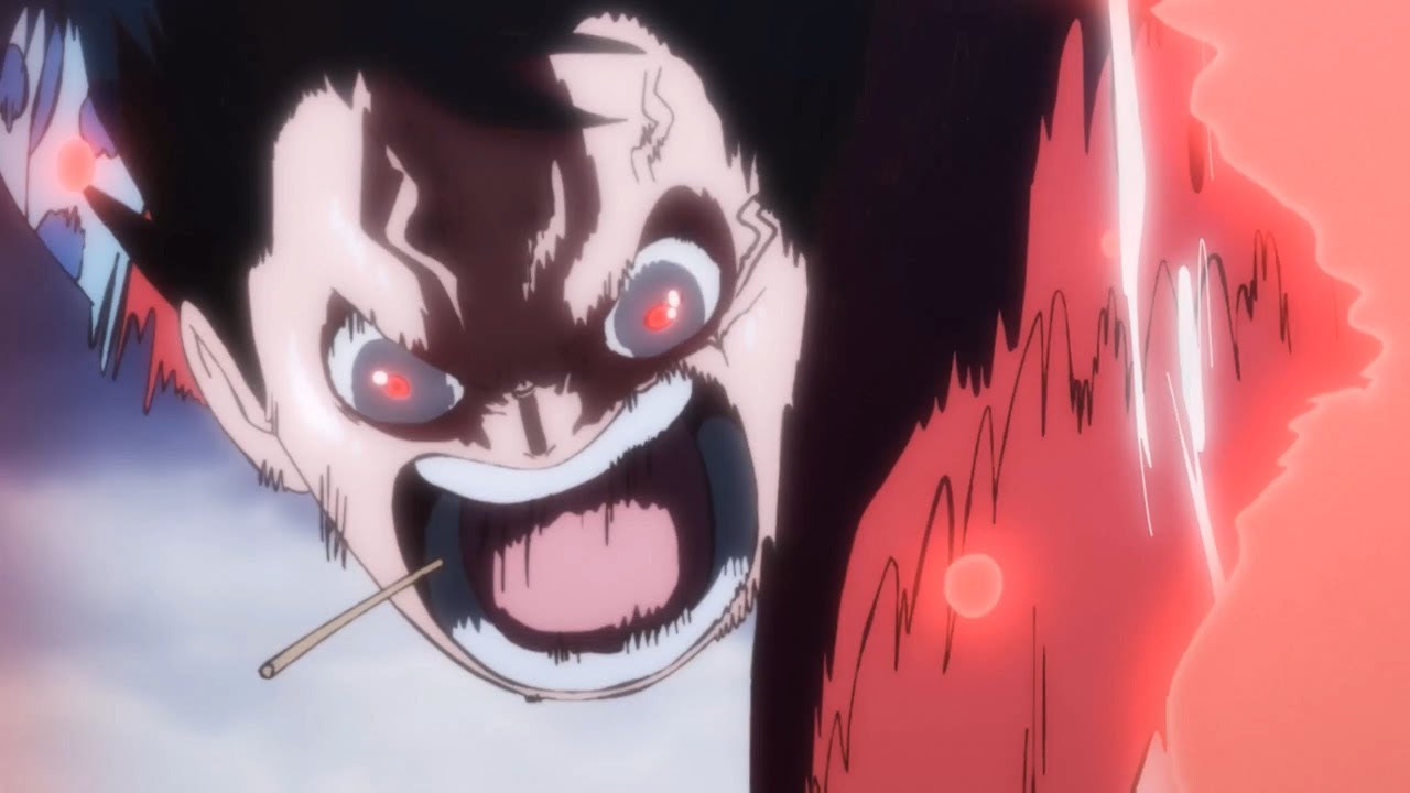 Plantilla de meme Luffy screaming
