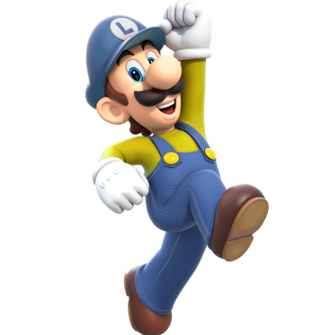 Plantilla de meme Luigi from Great Mission