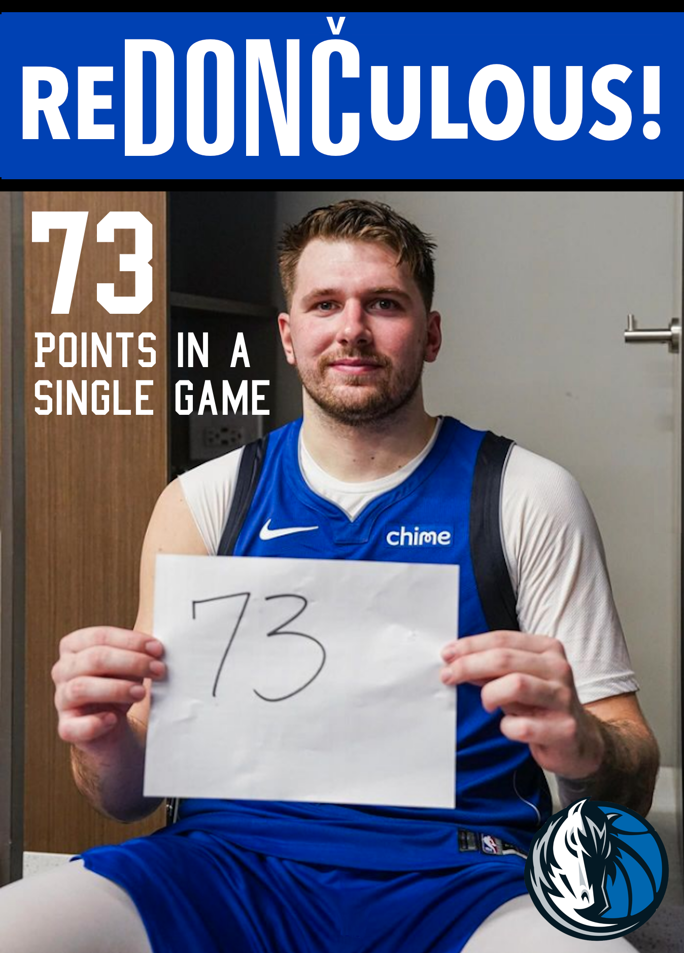 Plantilla de meme Luka Doncic ReDONCulous Meme