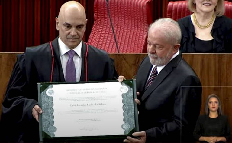 LULA AND ALEXRANDRE DE MORAIS meme template