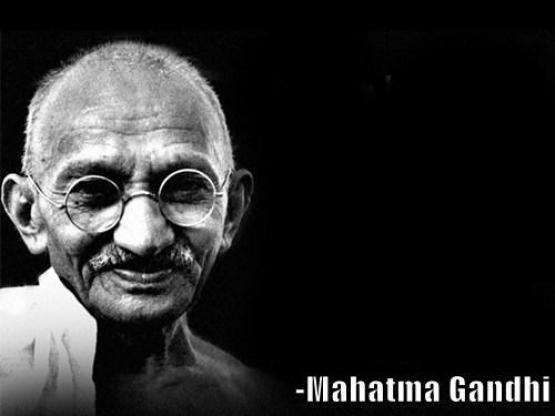 Template meme Mahatma Gandhi Rocks