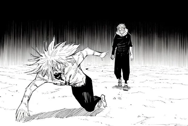 Plantilla de meme Mahito Running From Yuji