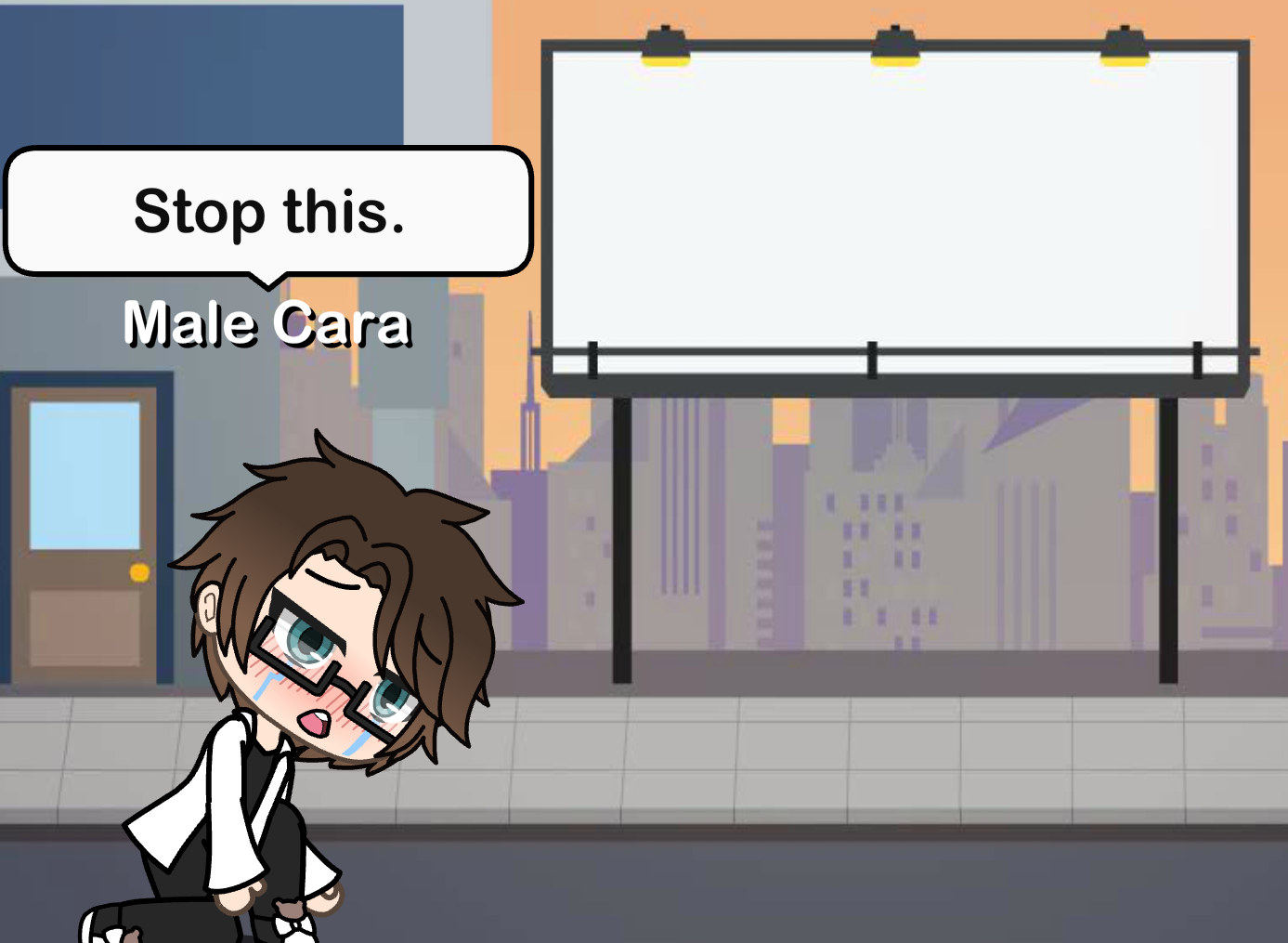 Template meme Male Cara: stop this blank meme