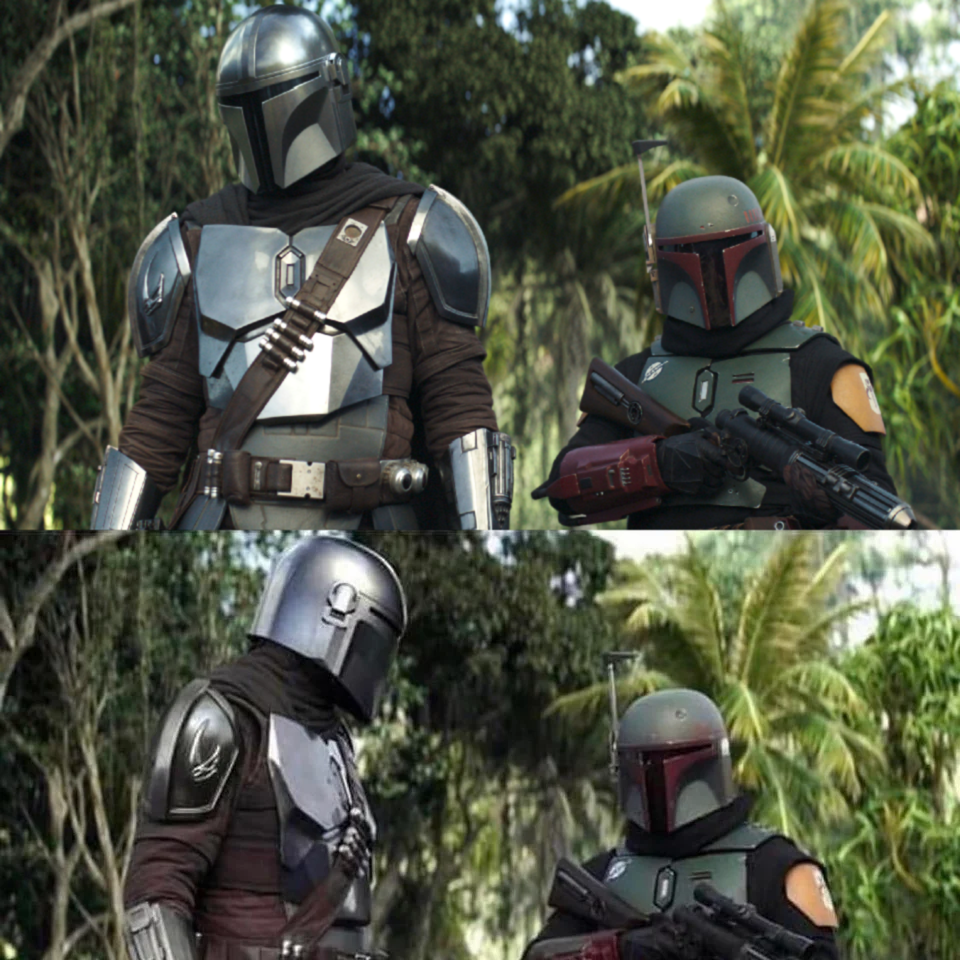Template meme Mandalorian : Boba Fett Said weird thing