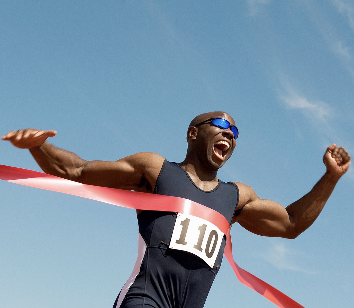 Marathon Runner Winning meme template