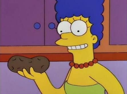 Plantilla de meme Marge Potato meme