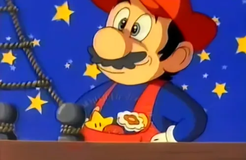Plantilla de meme Mario finds all 3 powerups