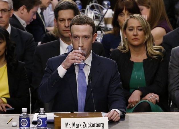Template meme Mark Zuckerberg Sipping Water 