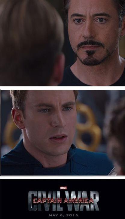 Plantilla de meme Marvel Civil War 2