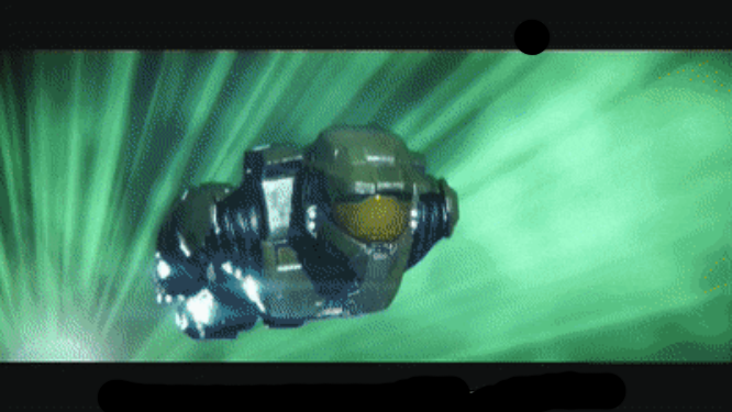 Plantilla de meme master chief on his way