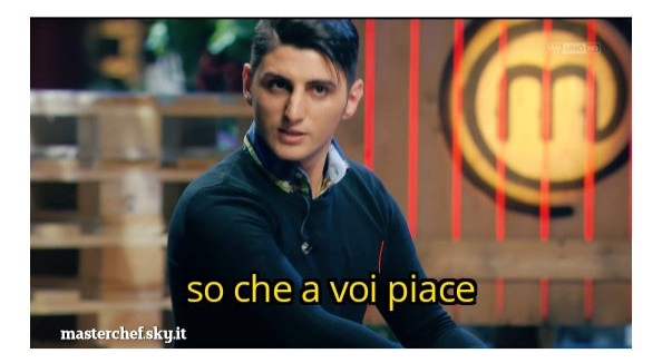 Plantilla de meme Masterchef Italy