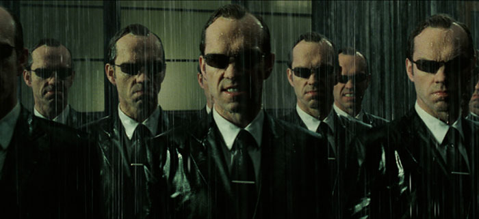 Plantilla de meme Matrix Agent Smith
