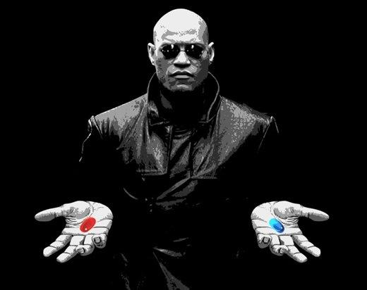 Plantilla de meme Matrix Morpheus Offer