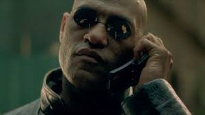 Plantilla de meme Matrix Morpheus Phone