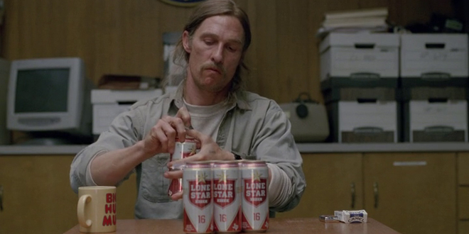 Template meme Matthew McConaughey true detective rust cohle Lone Star Beer JPP