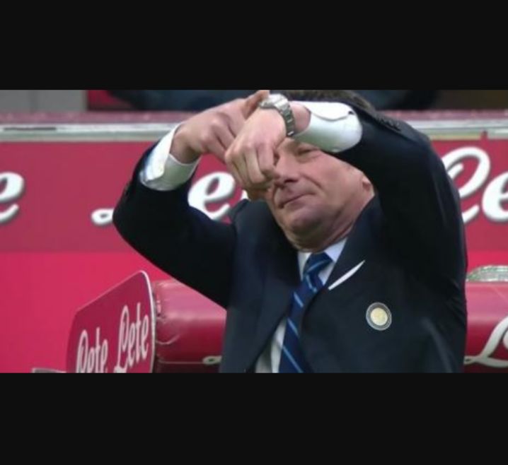 Template meme Mazzarri time