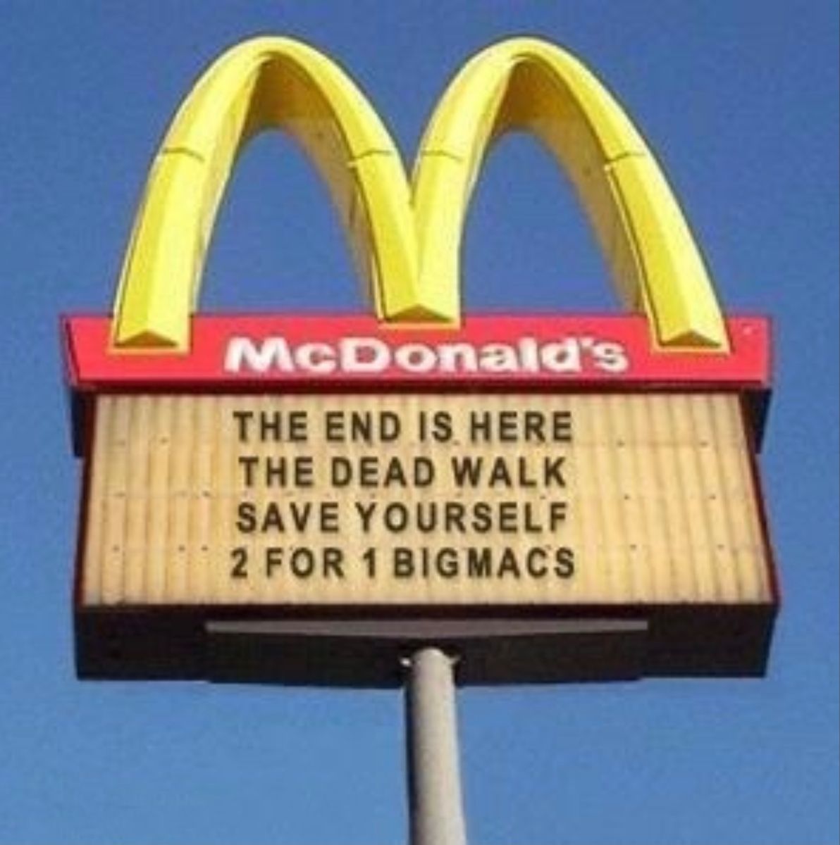 Plantilla de meme McDonald's meme