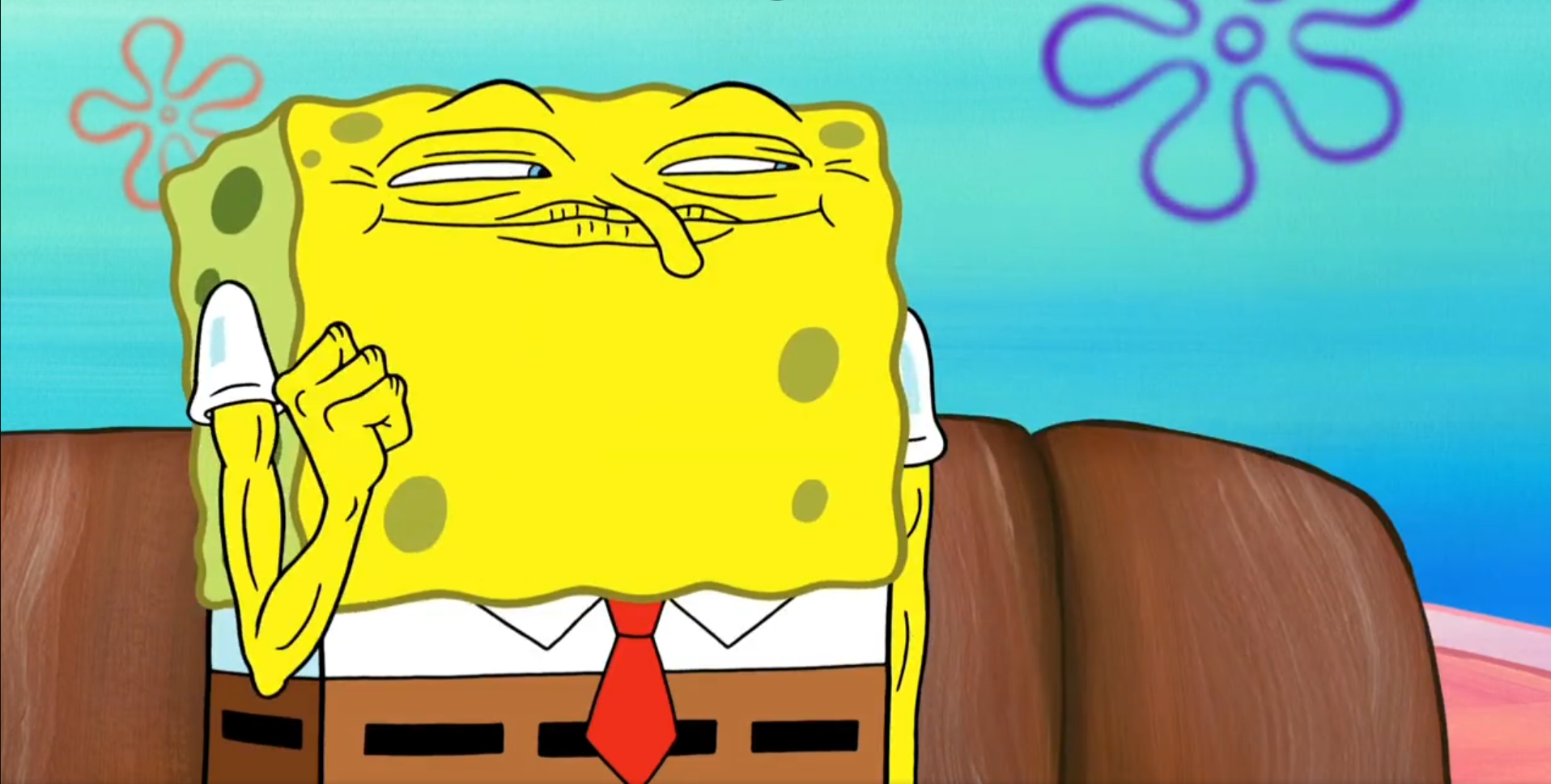 Plantilla de meme Meat Canyon Spongebob