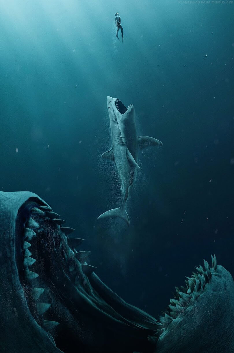 Plantilla de meme Megalodon