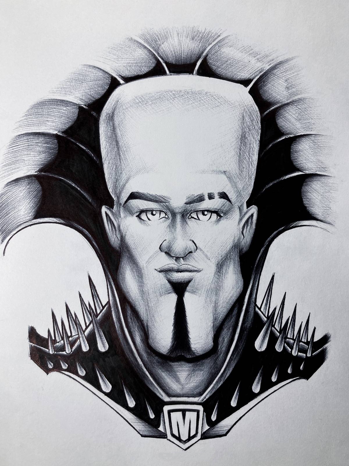 Plantilla de meme Megamind Looksmaxxing