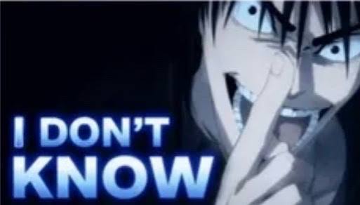 Plantilla de meme Megumi doesn’t know